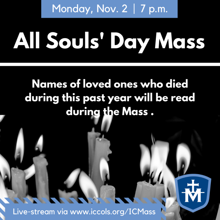 All Souls’ Day Mass 7 p.m. Nov. 2 Immaculate Conception Church