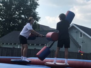 Fighting with foam jousts (1)