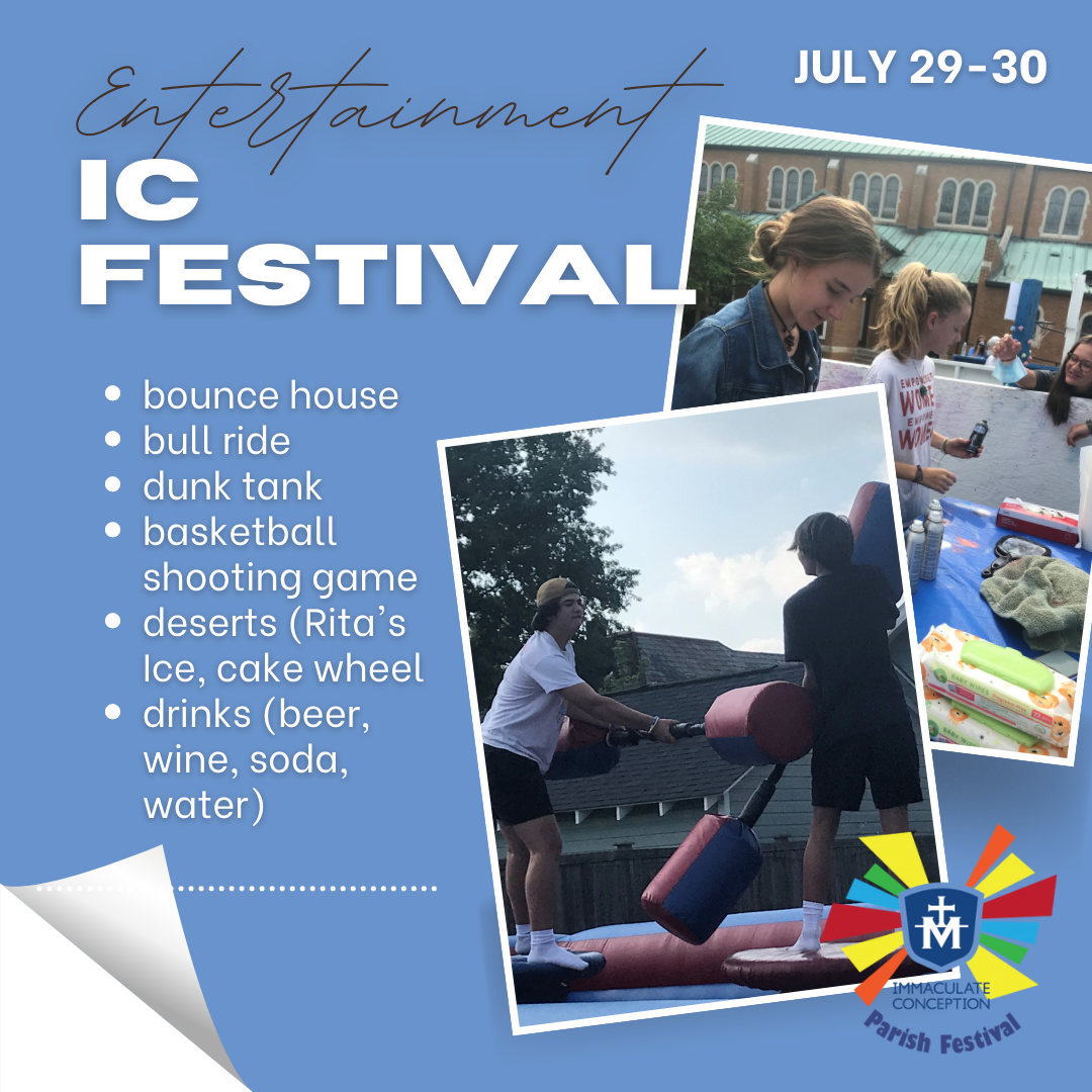IC Festival General Entertainment Immaculate Conception Church